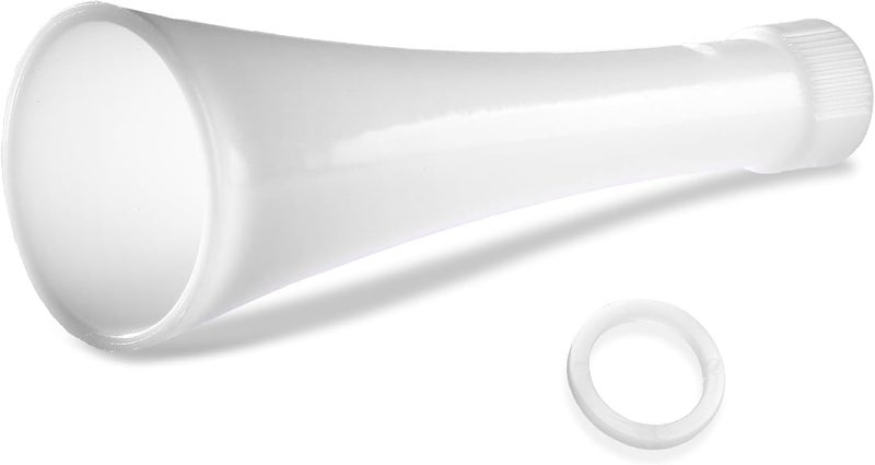 EAORBD Car Cleaning Gun Cone for Tornador Car Blow Out Tool Replacement Parts Cone Air, White Plastic (Cleaning Gun Cone(1)) - Image 1